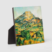 Cezanne Mont Sainte-Victoire Plaque Fotoplaat (Voorkant)