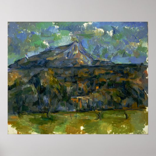 Cézanne - Mont Sainte-Victoire Poster (Voorkant)