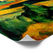 Cezanne Mont Sainte-Victoire Poster (Hoek)