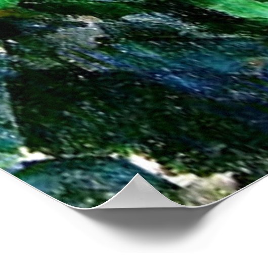 Cezanne - Mont Sainte Victoire Poster (Hoek)