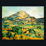 Cezanne Mont Sainte-Victoire Print Foto Afdruk<br><div class="desc">Cezanne Mont Sainte-Victoire print. Olieverf op canvas vanaf 1895. Paul Cezanne heeft Mont Saint-Victoire in Aix-en-Provence meermaals geschilderd gedurende zijn loopbaan. Deze renditie werd afgerond tegen het einde van het leven van de kunstenaar en legt de diepe liefde van Cezanne voor het Zuid-Franse landschap en zijn meesterlijke kleurgevoel vast. Een...</div>