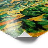 Cezanne Mont Sainte-Victoire Print Foto Afdruk (Hoek)