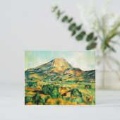 Cezanne Mont Sainte-Victoire Uitnodigingen (Staand voorkant)