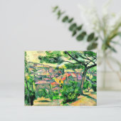 Cezanne - Morning Uitzicht van L'Estaque Briefkaart (Staand voorkant)