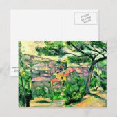 Cezanne - Morning Uitzicht van L'Estaque Briefkaart (Voorkant / Achterkant)