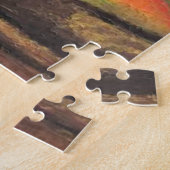 Cezanne - Nog steeds leven met fruit Legpuzzel (Zijkant)