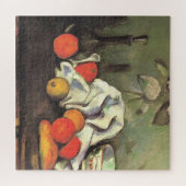 Cezanne - Nog steeds leven met fruit Legpuzzel (Horizontaal)
