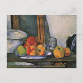 Cezanne - Nog steeds leven met Open Drawer Briefkaart (Voorkant)