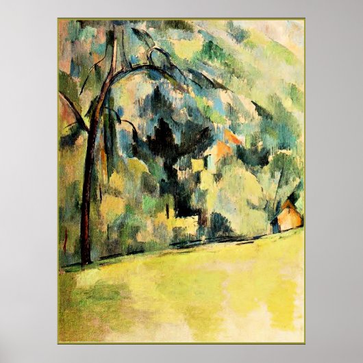 Cezanne - Ochtend in Provence Poster (Voorkant)