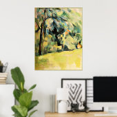 Cezanne - Ochtend in Provence Poster (Thuiskantoor)