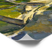 Cézanne - Onderkant van de Ravine Poster (Hoek)