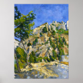 Cézanne - Onderkant van de Ravine Poster (Voorkant)