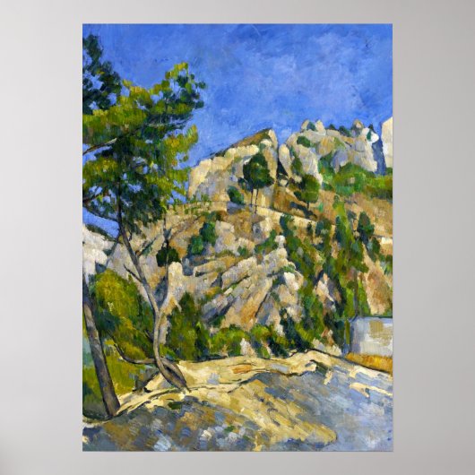Cézanne - Onderkant van de Ravine Poster (Voorkant)