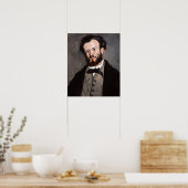 Cézanne - Portret van Anthony Valabregue Poster (Keuken)