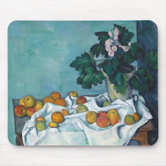 Cezanne Post Impressionisme neemt nog steeds bloem Muismat (Voorkant)