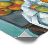 Cezanne Post Impressionisme neemt nog steeds bloem Poster (Hoek)