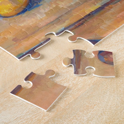 Cezanne Post Impressionisme Paul Cezanne still Lif Legpuzzel (Zijkant)