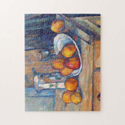 Cezanne Post Impressionisme Paul Cezanne still Lif Legpuzzel (Verticaal)