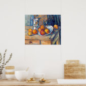 Cezanne Post Impressionisme Paul Cezanne still Lif Poster (Keuken)
