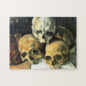 Cezanne Pyramid van Skulls Puzzle Legpuzzel (Horizontaal)