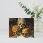 Cezanne - Pyramide van de schedels Briefkaart (Staand voorkant)