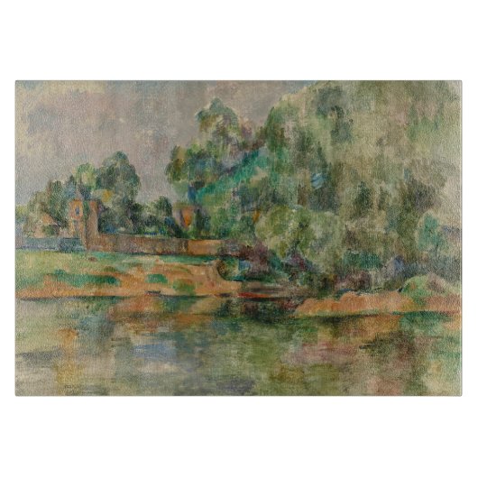 Cezanne Riverbank Snijplank (Voorkant)