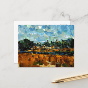 Cezanne - Rivieroevers Briefkaart