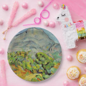 Cezanne - Road bij Mont Sainte-Victoire Papieren Bordje (Feest)