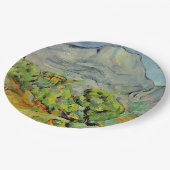 Cezanne - Road bij Mont Sainte-Victoire Papieren Bordje (Gekanteld)