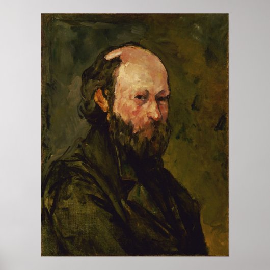 Cézanne - Self-Portrait Poster (Voorkant)