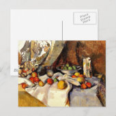 Cezanne - stille bioscopen, flesjes, beker en frui briefkaart (Voorkant / Achterkant)