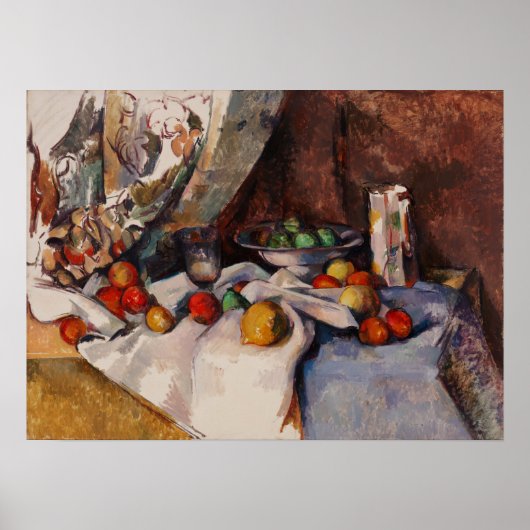 Cézanne - stille levens poster (Voorkant)