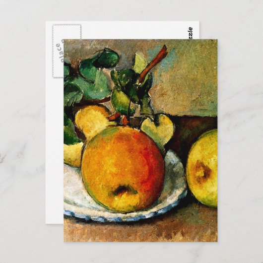 Cezanne - Stilleven met appels Briefkaart (Voorkant / Achterkant)