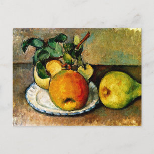 Cezanne - Stilleven met appels en peren Briefkaart
