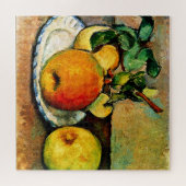 Cezanne - Stilleven met appels en peren Legpuzzel (Horizontaal)
