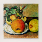 Cezanne - Stilleven met appels en peren Legpuzzel (Verticaal)