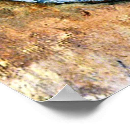 Cezanne - Stilleven met appels en peren Poster (Hoek)