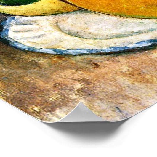 Cezanne - Stilleven met appels Poster (Hoek)