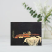 Cezanne - Stilleven met brood en eieren Briefkaart (Staand voorkant)