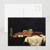 Cezanne - Stilleven met brood en eieren Briefkaart (Voorkant / Achterkant)