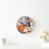 Cezanne - Stilleven met flessen en appels Ronde Klok (Huis)
