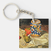 Cezanne - Stilleven met Italiaanse aardewerk Sleutelhanger (voorkant)