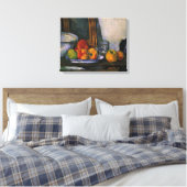 Cezanne - Stilleven met open la, Canvas Afdruk (Insitu (Slaapkamer))