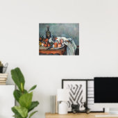 Cézanne - Stilleven met uien Poster (Thuiskantoor)