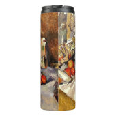 Cezanne - Stilleven, Post, Bottle, Cup en Fruit Thermosbeker (Achterkant)