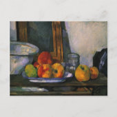 Cezanne - stilstaand leven met Open Drawer Kaart (Voorkant)