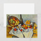 Cezanne The Basket of Apples Briefkaart (Voorkant / Achterkant)