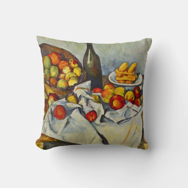 Cezanne The Basket of Apples Pillow Kussen (Voorkant)