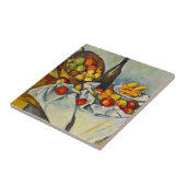 Cezanne The Basket of Apples Tile Tegeltje (Zijkant)