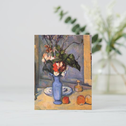 Cezanne - The Blue Vase Briefkaart (Staand voorkant)